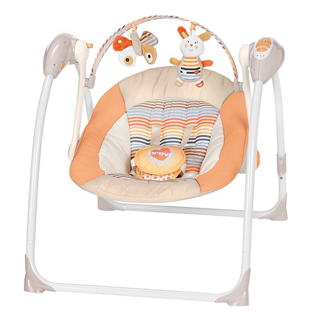 шезлонг для новорожденных brevi