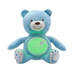 Pupazzo Orsacchiotto Baby Bear Azzurro Chicco - 8015200000