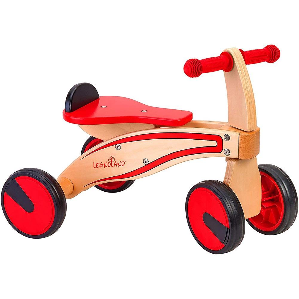 Triciclo Primi Passi in Legno Legnoland Globo