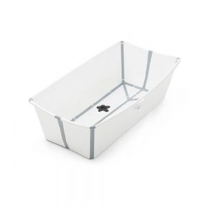 Vaschetta Pieghevole con Riduttore Flexi Bath X-Large Bianco Trasparente Stokke - 535901