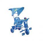 Triciclo per Bambini con Cappottina Azzurro Colibri – 119003