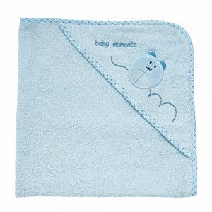 Asciugamano neonato in Spugna Topolino Celeste Chicco - 4820000000