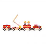 Treno dei Pompieri in Legno Janod – JO8590