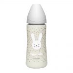 Biberon 360 ml Hygge Rabbit Grigio Suavinex – 306699
