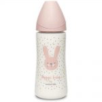 Biberon 360 ml Hygge Rabbit Rosa Suavinex – 306700