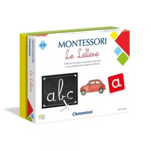 Gioco Educativo Montessori Le lettere Clementoni - 16098