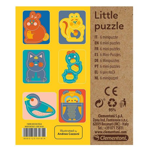 Little Puzzle Piccoli Animali Clementoni - 16161
