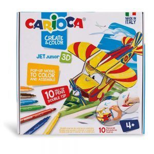 Pennarelli Crea e Colora Jet Junior 3D Carioca - 42904
