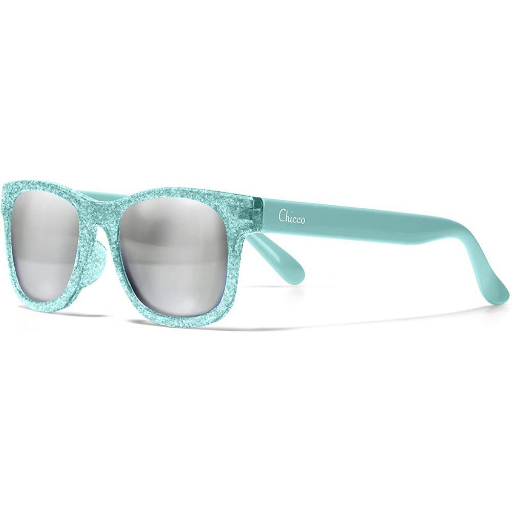 Occhiali da Sole per Bambina Glitter Celeste Chicco