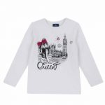 Maglietta Bambina Manica Lunga con Stampa Londra Chicco – 67486