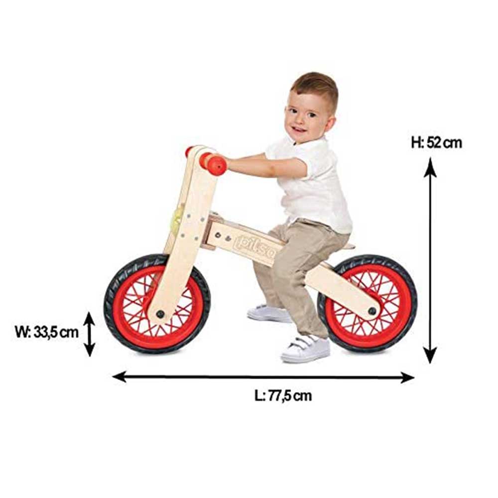 Bicicletta Primi Passi per Equilibrio in Legno Biemme