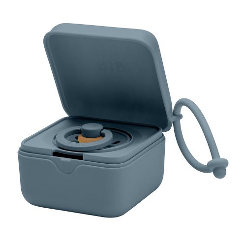 Porta Ciuccio Paci Pod Pacifier Box Blu Bibs - 4200260